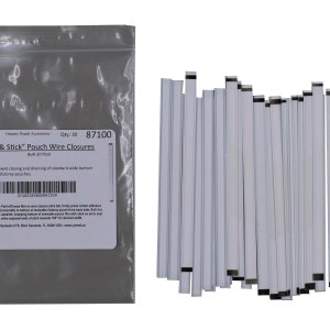 Peel and Stick Drainable Pouch Closures