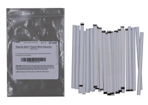 Peel and Stick Drainable Pouch Closures