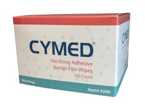 Cymed Skin Barrier Film Wipes